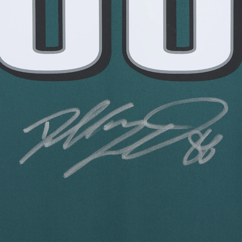 Dallas Goedert Philadelphia Eagles Autographed Super Bowl LIX Champions Nike Midnight Green Game Jersey 