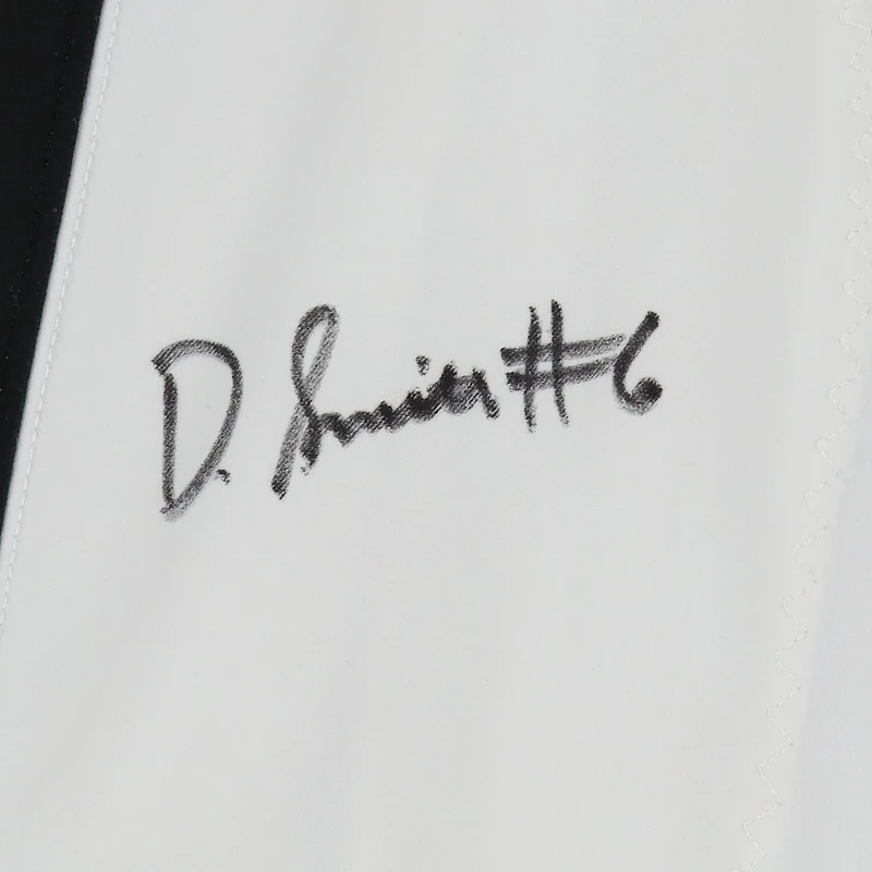 DeVonta Smith Philadelphia Eagles Autographed Player-Issued #6 White Pants from the 2022 NFL Season