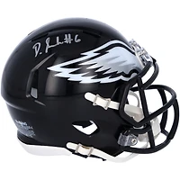 DeVonta Smith Philadelphia Eagles Autographed Riddell 2022 Alternate Speed Mini Helmet
