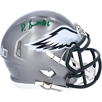 DeVonta Smith Philadelphia Eagles Autographed Riddell Flash Mini Helmet