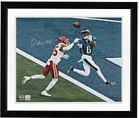 DeVonta Smith Philadelphia Eagles Autographed Super Bowl LIX Champions 16" x 20" Photograph