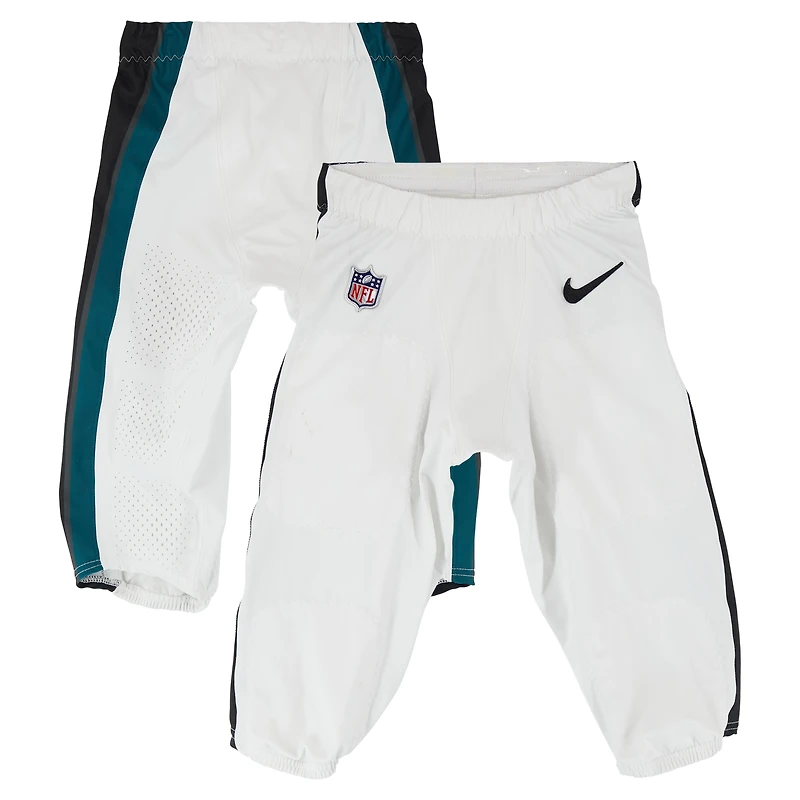 DeVonta Smith Philadelphia Eagles Game-Used White Nike Pants vs. Pittsburgh Steelers on December 15, 2024
