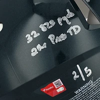 Casque Riddell Speed ​​Authentic autographié par Donovan McNabb (Philadelphia Eagles) avec inscriptions multiples - Édition limitée à 5 exemplaires