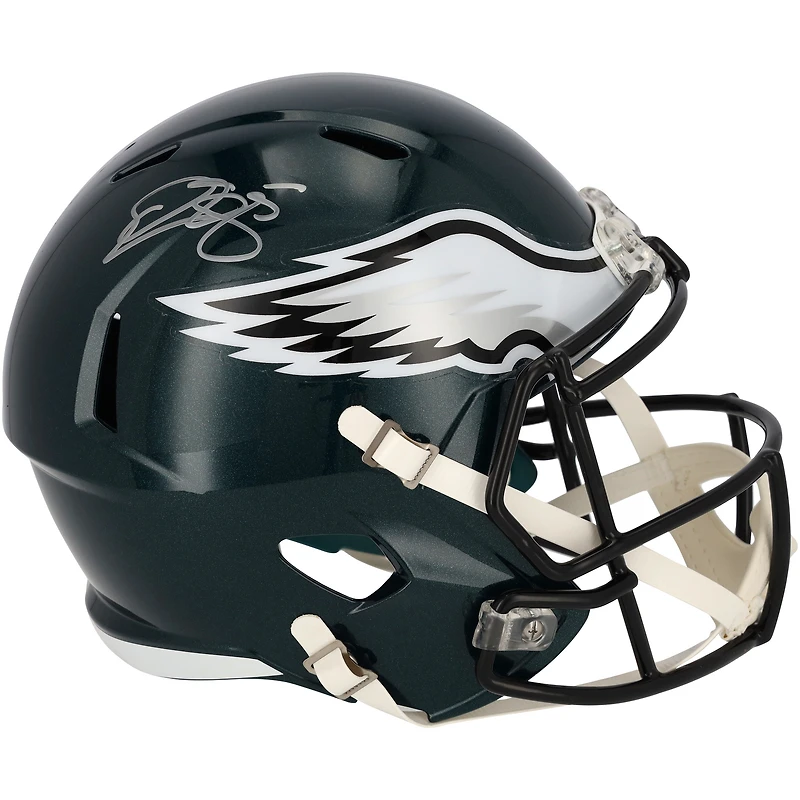 Casque réplique Riddell Speed autographié par Donovan McNabb des Philadelphia Eagles