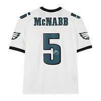 Maillot Mitchell & Ness Legacy blanc autographié de Donovan McNabb (Philadelphia Eagles) de 2004