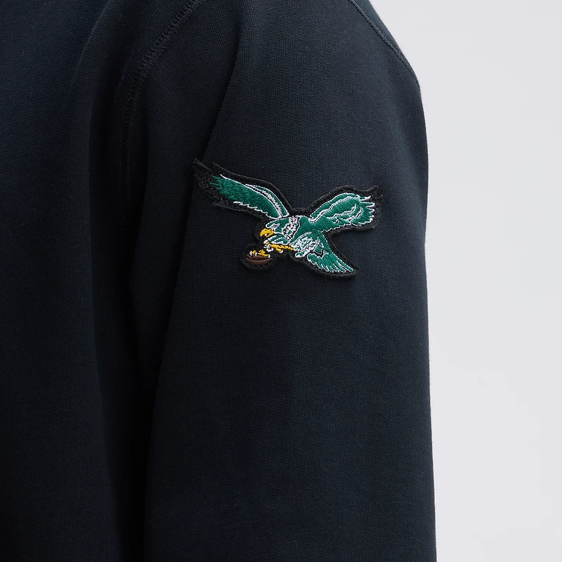 Sweat-shirt à poche emblématique en polaire noire Fanatics Philadelphia Eagles