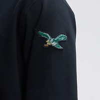 Sweat-shirt à poche emblématique en polaire noire Fanatics Philadelphia Eagles
