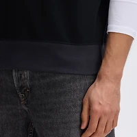 Fanatics Black Philadelphia Eagles IconicFleece Short Sleeve Sweatshirt