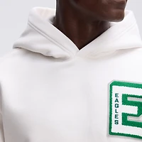 Fanatics Oatmeal Philadelphia Eagles IconicFleece Letterman Hoodie