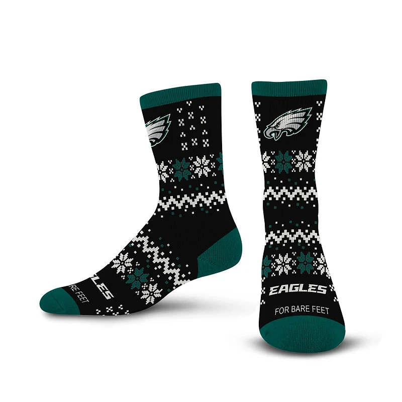 For Bare Feet Philadelphia Eagles Team Sweater Socks