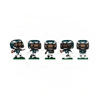 Lot de cinq figurines en vinyle POP! exclusives Funko Philadelphia Eagles Super Bowl LIX Champions Fanatics