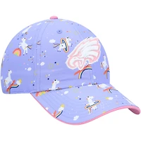 Casquette ajustable Clean Up Purple Philadelphia Eagles '47 pour fille préscolaire