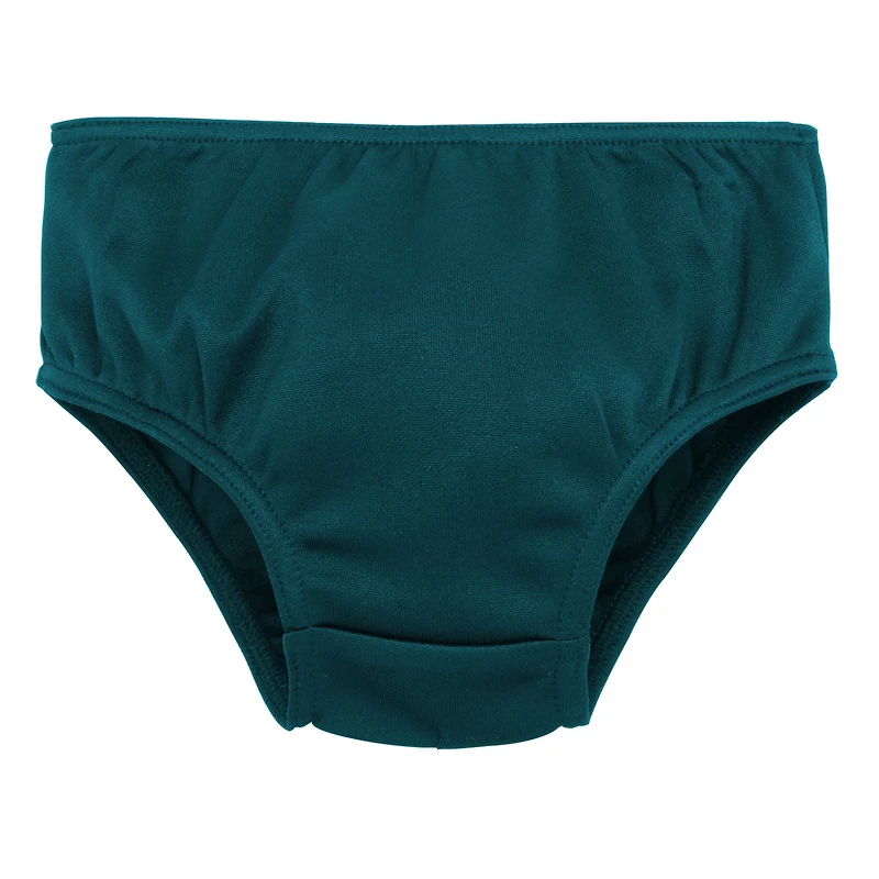 Robe verte de capitaine d'encouragement des Eagles Philadelphie pour tout-petits filles avec bloomers