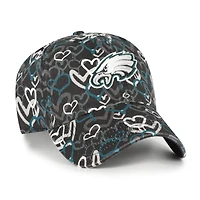Casquette ajustable « 47 Black Philadelphia Eagles » pour jeunes filles
