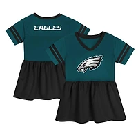 Robe en jersey vert nuit/noir pour jeunes filles des Philadelphia Eagles Stadium Lights