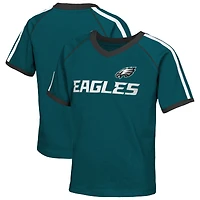 T-shirt de football Outerstuff vert nuit Philadelphia Eagles Score Breaker pour filles
