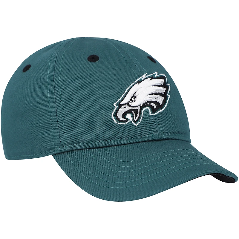 Casquette Flex Slouch Team Eagles de Philadelphie vert minuit pour bébé