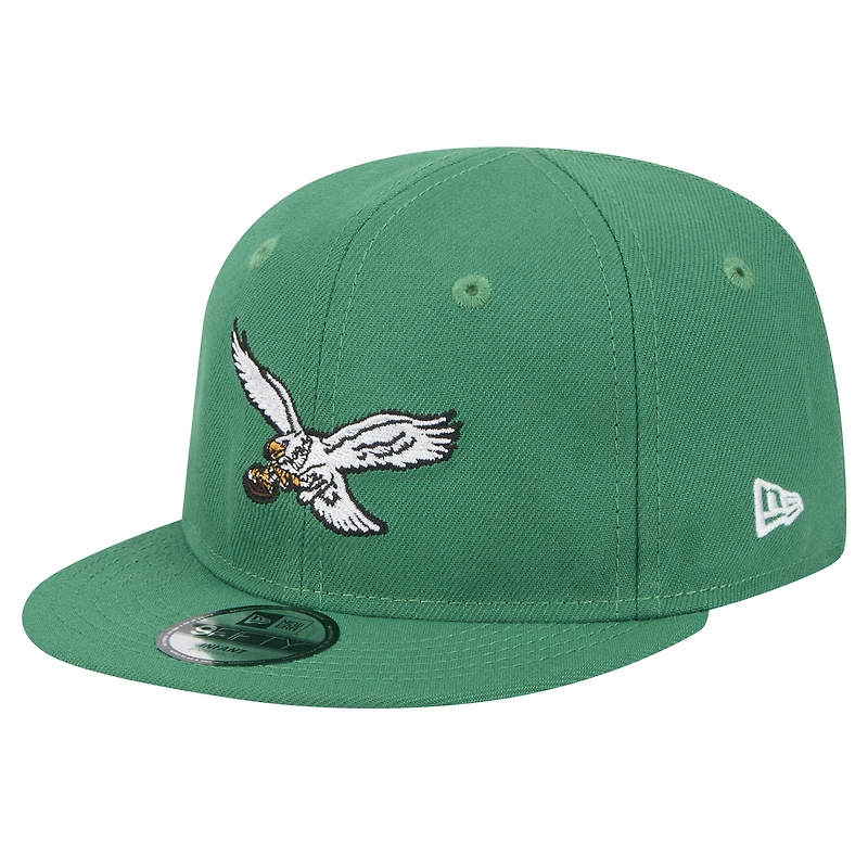 Infant New Era Kelly Green Philadelphia Eagles My 1st 9FIFTY Adjustable Hat