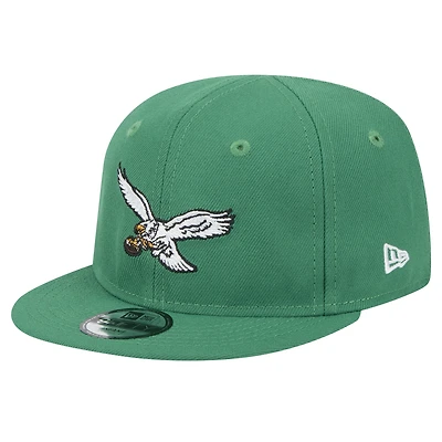 Infant New Era Kelly Green Philadelphia Eagles My 1st 9FIFTY Adjustable Hat