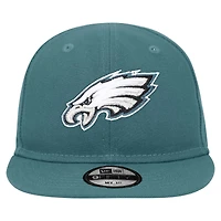 Casquette ajustable My 1st 9FIFTY des Philadelphia Eagles New Era vert nuit pour bébé