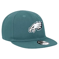 Casquette ajustable My 1st 9FIFTY des Philadelphia Eagles New Era vert nuit pour bébé