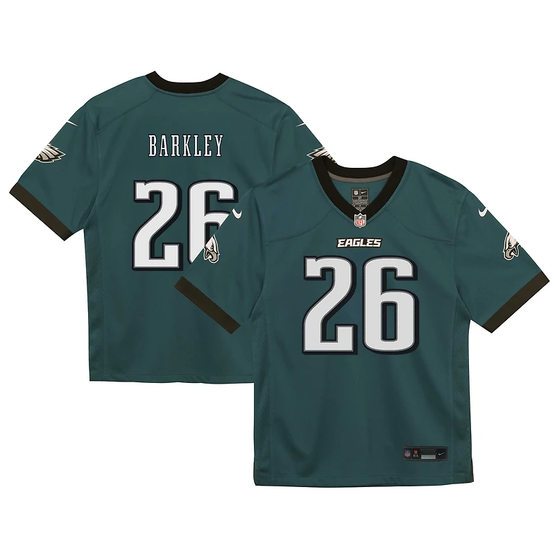 Infant Nike Saquon Barkley Midnight Green Philadelphia Eagles Team Game Jersey