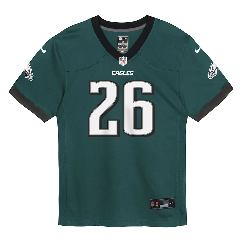 Infant Nike Saquon Barkley Midnight Green Philadelphia Eagles Team  Player Game Jersey