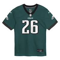 Infant Nike Saquon Barkley Midnight Green Philadelphia Eagles Team  Player Game Jersey