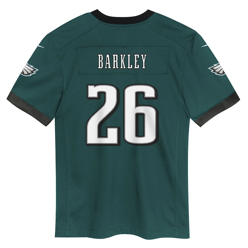 Infant Nike Saquon Barkley Midnight Green Philadelphia Eagles Team  Player Game Jersey