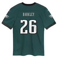 Infant Nike Saquon Barkley Midnight Green Philadelphia Eagles Team  Player Game Jersey