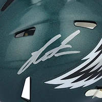 Casque Riddell OVO Speed ​​Mini autographié par Jalen Carter des Philadelphia Eagles