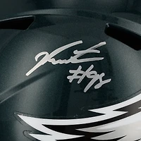 Jalen Carter Philadelphia Eagles Autographed Riddell Speed Replica Helmet