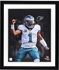 Jalen Hurts Philadelphia Eagles Autographed 16" x 20" Unleashed Photograph - Limited Edition of 25