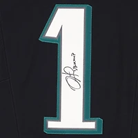 Jalen Hurts Philadelphia Eagles Autographed Nike Black Elite Jersey with "SB LIX MVP" Inscription