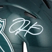 Casque Riddell OVO Speed ​​Mini autographié par Jalen Hurts des Philadelphia Eagles