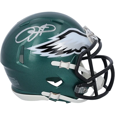 Jalen Hurts Philadelphia Eagles Autographed Riddell Speed Mini Helmet