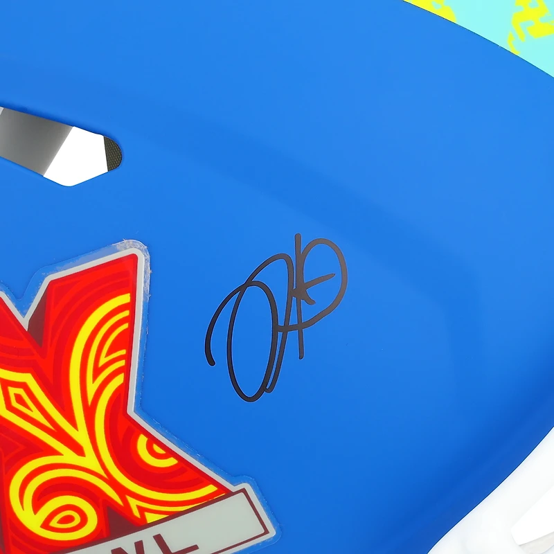 Jalen Hurts Philadelphia Eagles Autographed Super Bowl LIX Riddell Speed Authentic Helmet