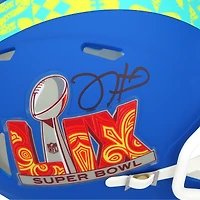 Jalen Hurts Philadelphia Eagles Autographed Super Bowl LIX Riddell Speed Mini Helmet