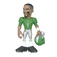 Figurine en vinyle de 6 pouces de Jalen Hurts Philadelphia Eagles Kelly Green Alternate Jersey - Exclusivité Fanatics - Recherchez des variantes de couleurs unies rares