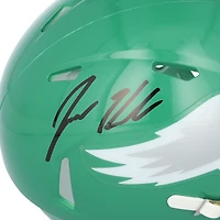 Jason Kelce Philadelphia Eagles Autographed Alternate Kelly Green Speed Mini Helmet