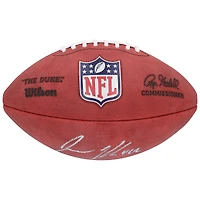 Ballon de football américain Duke en couleur, autographié par Jason Kelce (Philadelphia Eagles).
