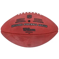 Ballon de football américain Duke en couleur, autographié par Jason Kelce (Philadelphia Eagles).