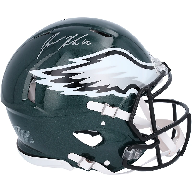 Jason Kelce Philadelphia Eagles Autographed Riddell Speed Authentic Helmet