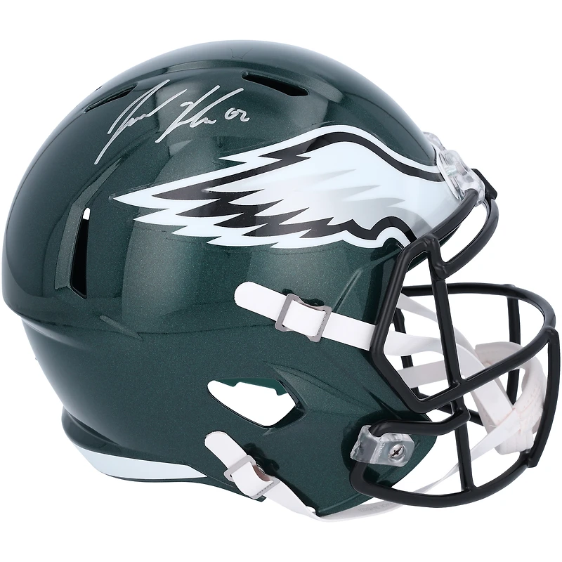 Jason Kelce Philadelphia Eagles Autographed Riddell Speed Replica Helmet