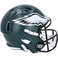 Jason Kelce Philadelphia Eagles Autographed Riddell Speed Replica Helmet