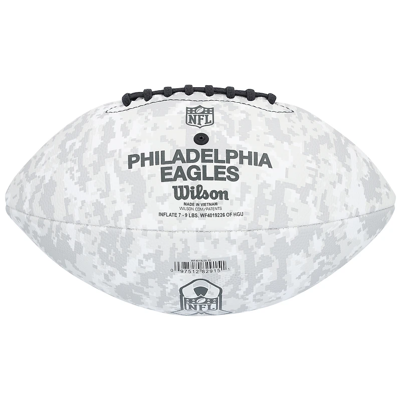 Jason Kelce Philadelphia Eagles Autographed Wilson 2024 Salute To Service Football