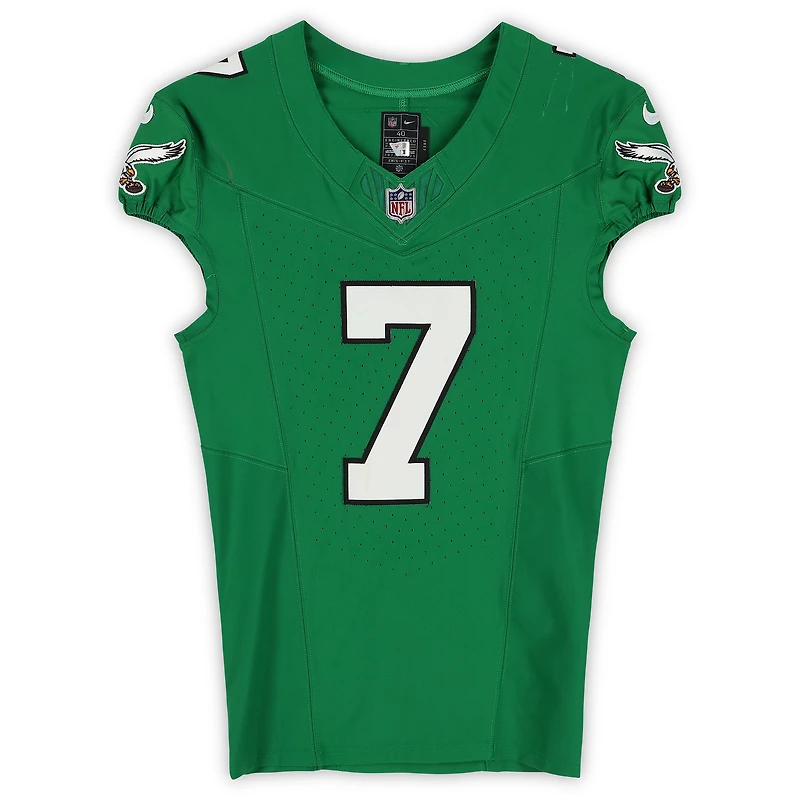 Kelee Ringo Philadelphia Eagles Game-Used #7 Kelly Green Jersey vs. New York Giants on October 26, 2025