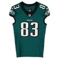 Kylen Granson Philadelphia Eagles Game-Used #83 Midnight Green Jersey vs. Tampa Bay Buccaneers on September 28, 2025