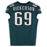 Maillot vert nuit n° 69 porté par Landon Dickerson (Philadelphia Eagles) lors du match contre les Dallas Cowboys le 4 septembre 2025