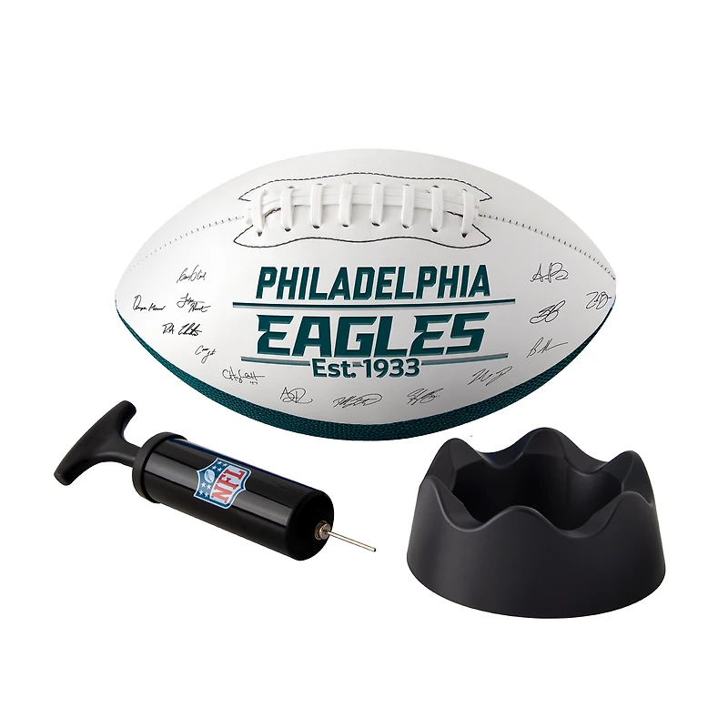 Logo Brands Philadelphia Eagles 2025 Autograph Signature Football